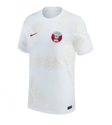 Maillot de foot Qatar Extérieur Monde 2022 Manches Courte